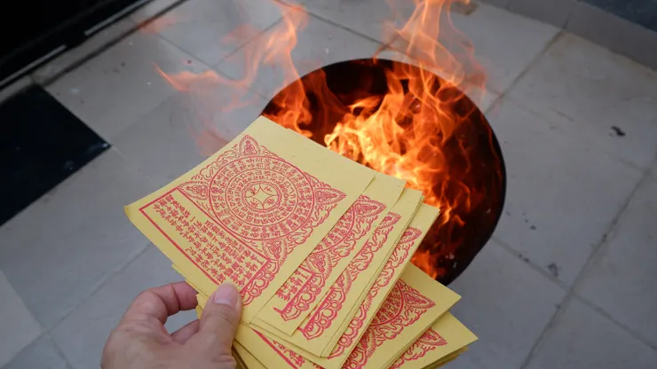 台灣燒金紙文化