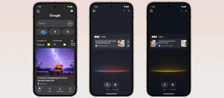 Google 宣布新技術革新