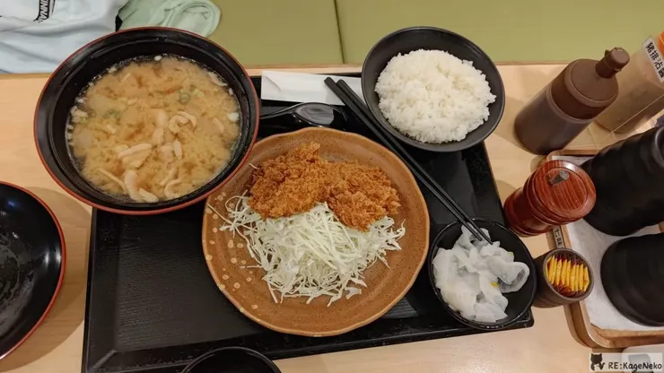 涼波的暖心-里肌豬排定食