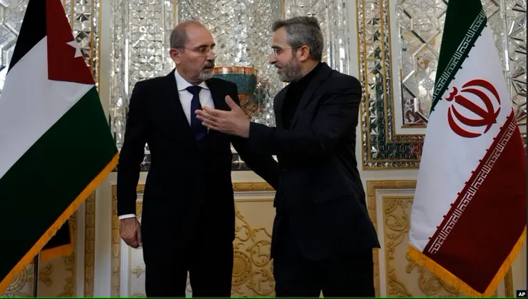 約旦外交部長罕見地親訪伊朗