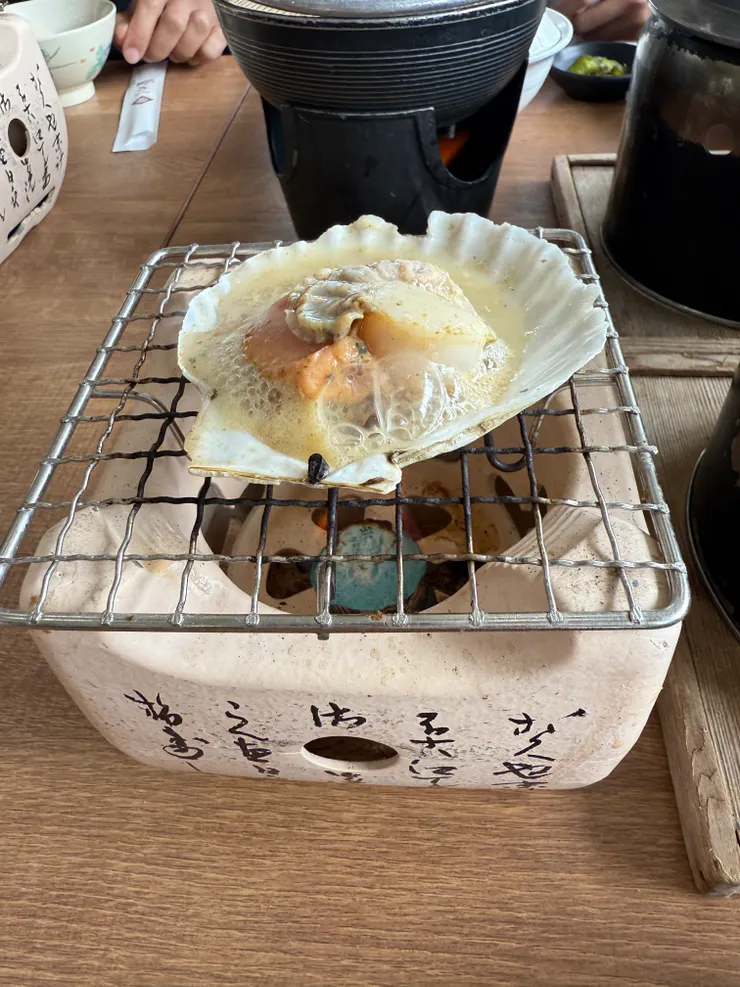 超好吃的扇貝燒烤