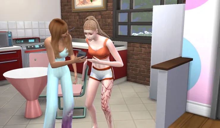 桑雅成為歐娜生活上很好的傾訴對象...