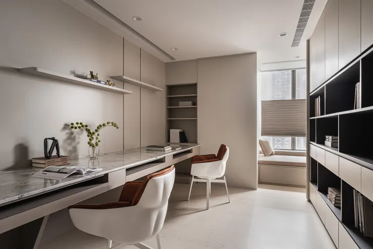 ▲獨立式書房設計案例<定潮A2-11F>