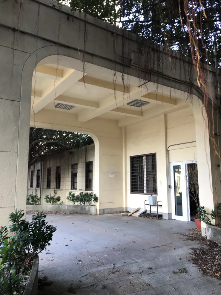 屋頂為格子梁結構（2021年。筆者友人提供）