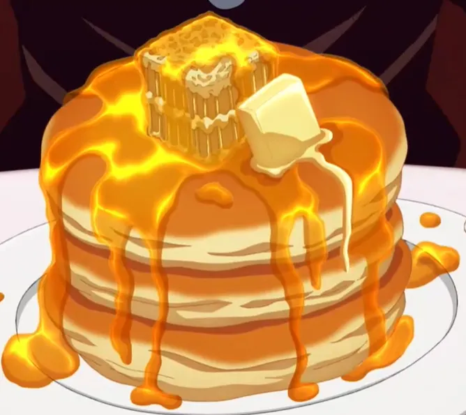 甘露寺蜜璃做的鬆餅