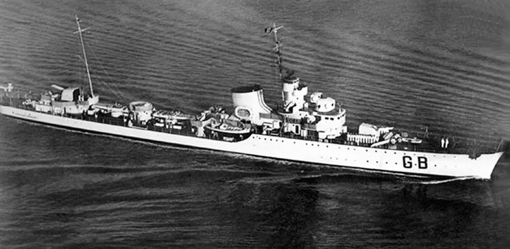 文琴佐・焦貝蒂號驅逐艦