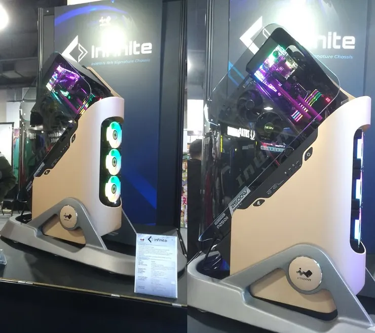 今年電腦展曾經展出過的Infinte展示機，也曾經在現場看過 就是一個帥啊