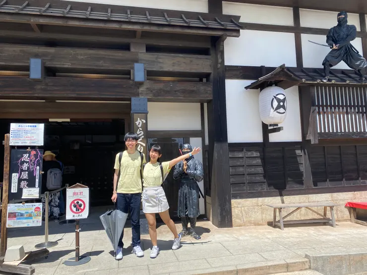 忍者機關屋要親自體驗 裡面不能拍照~