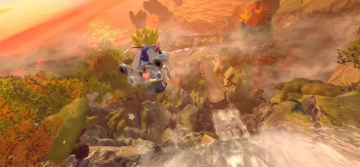 順著地形加速,速度不是直線,而是被環境推著前進。