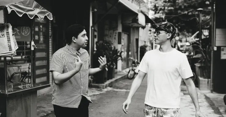 Summerise（左）、朱家安（右）。