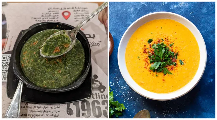 麻薏湯與扁豆湯(左圖:筆者攝/右圖:網路)