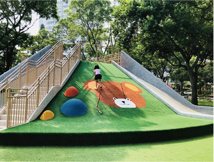 林口公鄰23公園「小熊公園」，圖片來源：本書