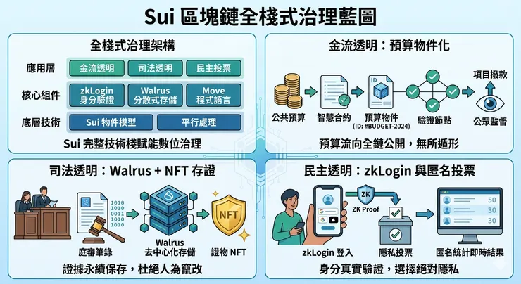 區塊鏈公開、透明、不可竄改的特性才使得政府能被人民信任