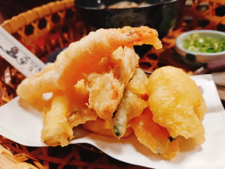 文珠御膳 熱湯烏龍麵