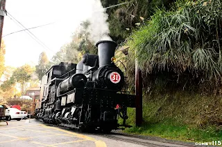 31號蒸汽火車駛入久違的水山線