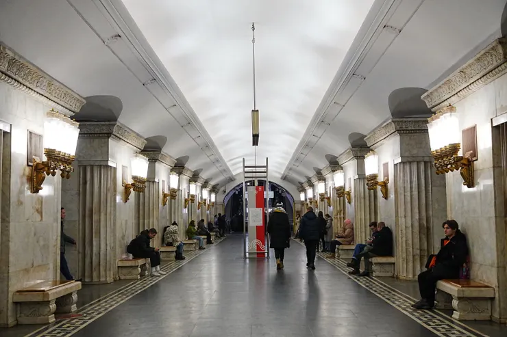 Smolenskaya斯摩棱斯克站