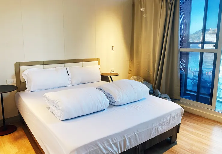 基隆住宿推薦「中華郵輪文旅」海景第一排飽覽基隆港灣│基隆廟口夜市周邊住宿