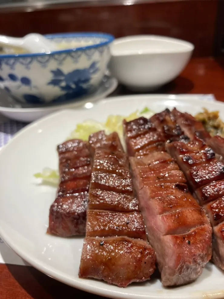 仙台|善治郎,牛舌定食(上撰極厚真中たん定食)
