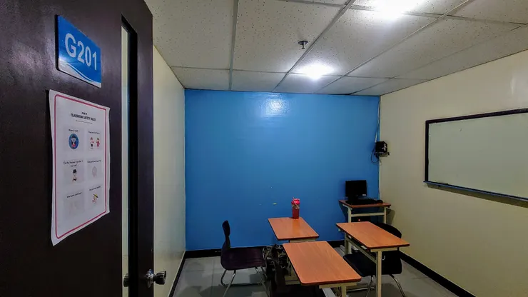 團體課教室，Photo: Zora @ CBOA (Aug. 14, 2023)