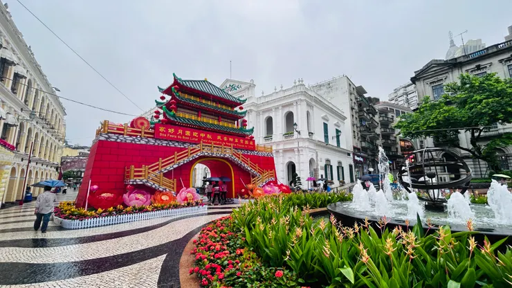 準備往大三巴囉！