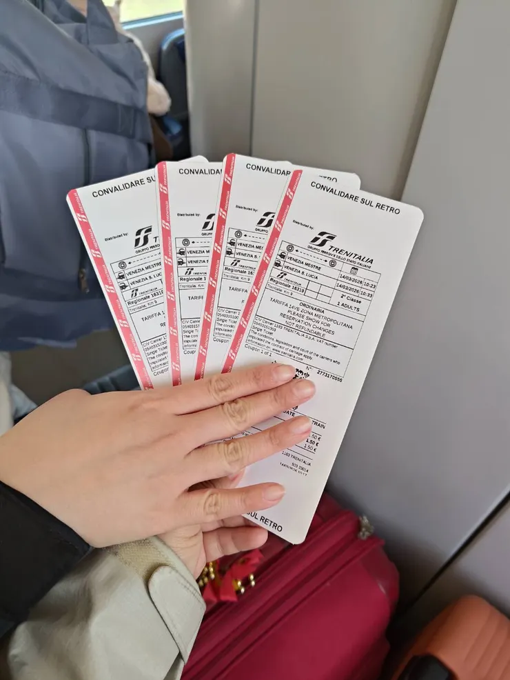 義大利國鐵紙本車票