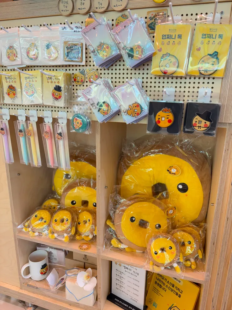 通仁市場吉祥物（自行拍攝）