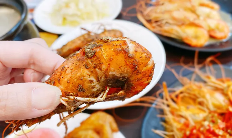 西門町美食推薦│蝦之城活蝦料理-泰國蝦│西門町宵夜
