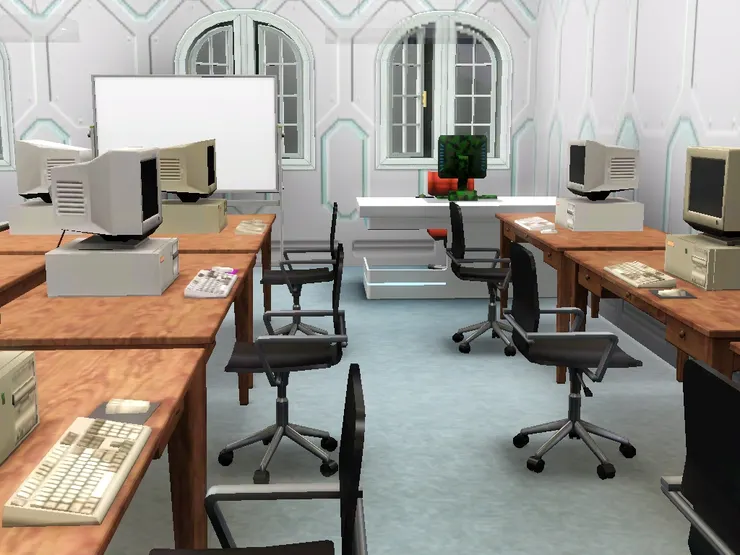 老師做完一次後，便到學生實習了。