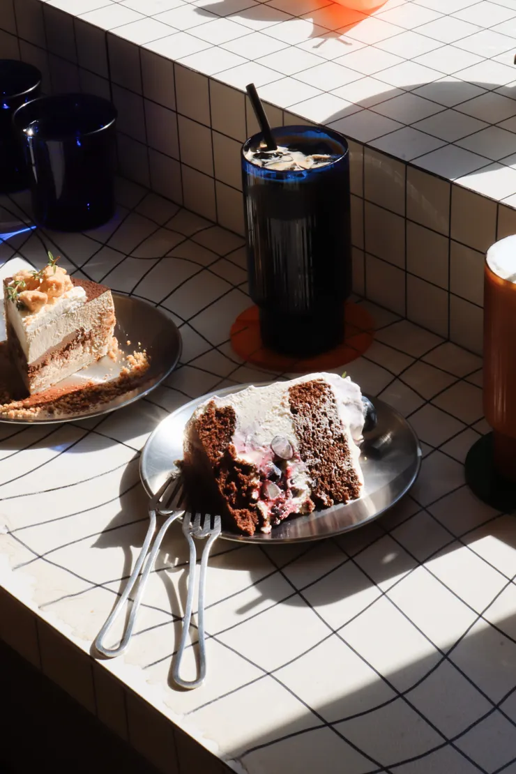 藍莓乳酪巧克力戚風每次都有點，是經典絕配的組合😋