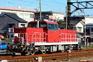 派駐在大牟田調車用的HD300形