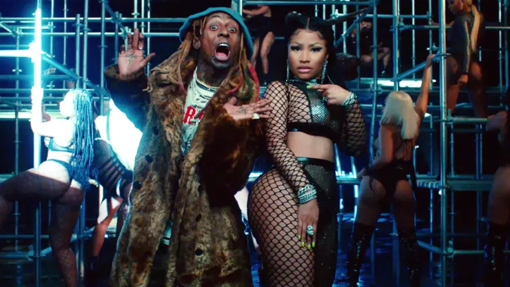 via Nicki Minaj's YouTube 