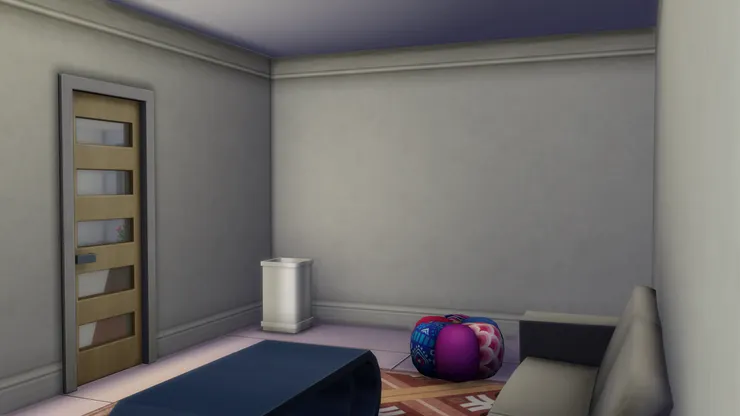 這房間也會用來接待來賓，例如家長等。我不想弄得太花俏，要正經些才像樣。