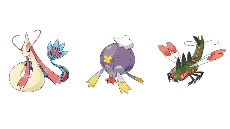 美納斯、隨風球以及遠古蜻蜓