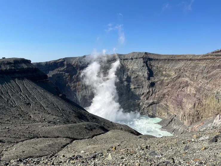 阿蘇火山口