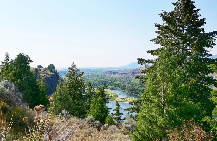 休息站遠眺蛇河（沒記錯的話）