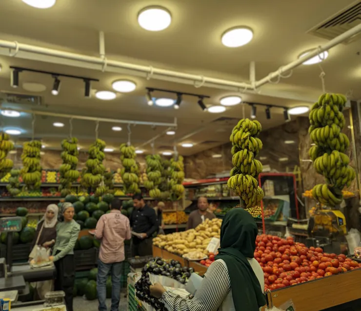 埃及蔬果店(筆者攝)