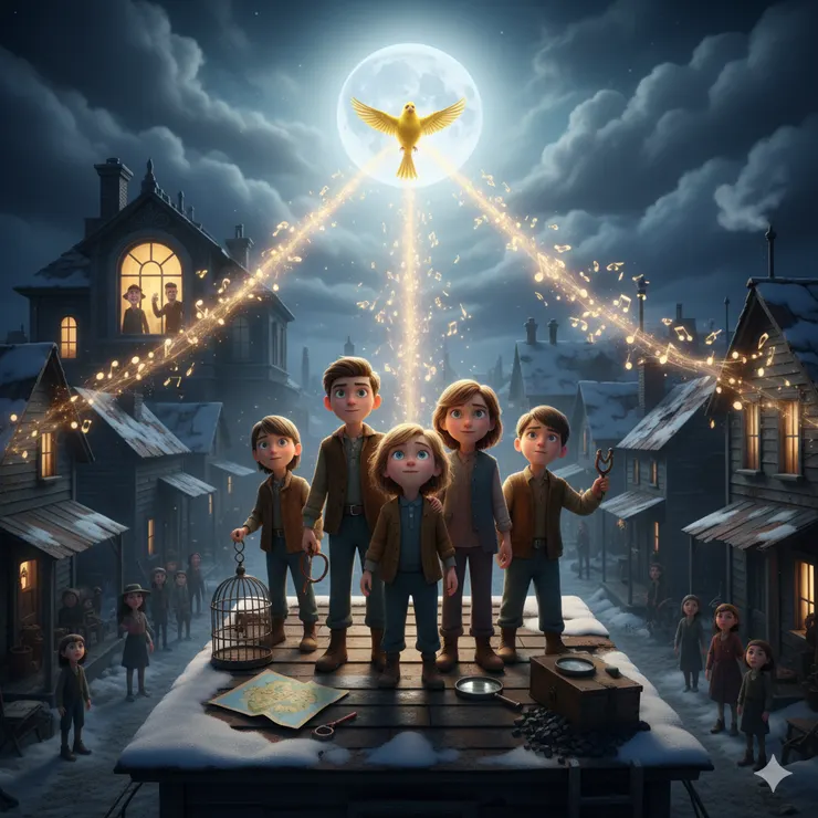 希望之光：貧民窟的「小偵探團」與金絲雀的歌聲