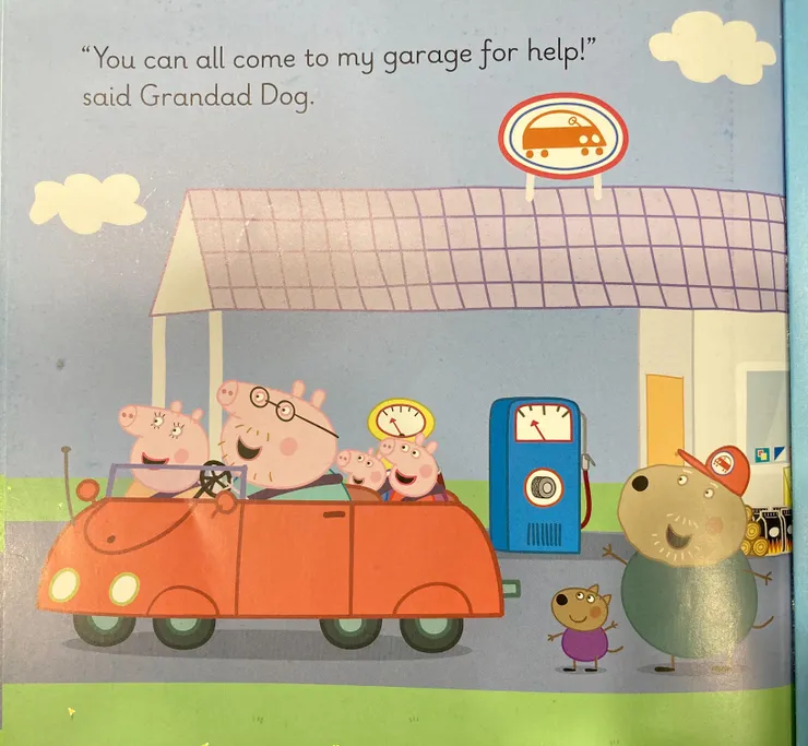 善於助人的Grandad Dog