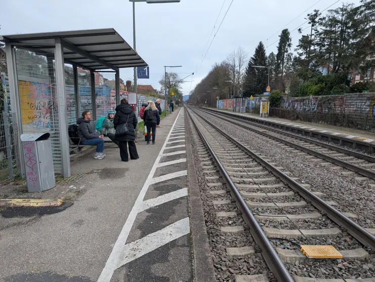 德國弗萊堡Zähringen Bahnhof車站