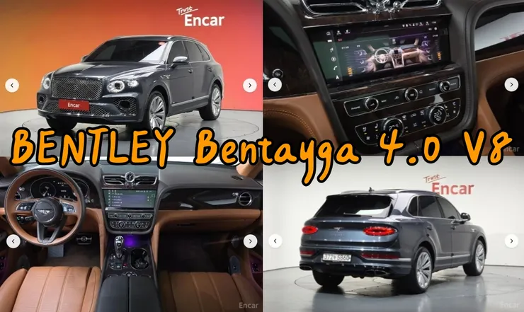 韓規BENTLEY Bentayga 4.0 V8外匯車。