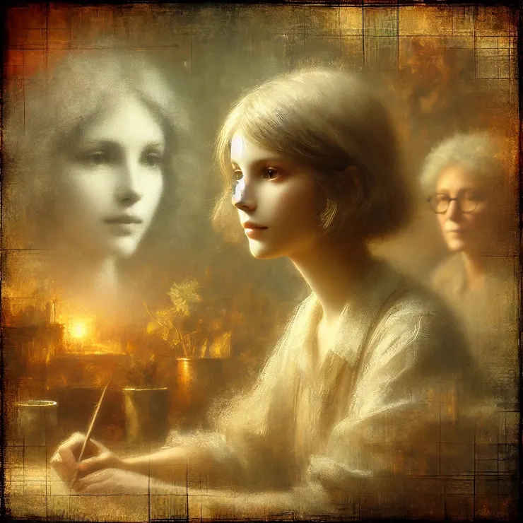 She imagined the man in the image as someone who had lived simply, perhaps as a teacher or a community leader, someone who had touched lives in ways he might not even realize.