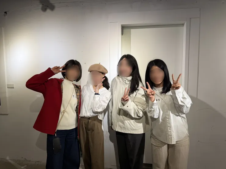 我與真誠交流的可愛組員們