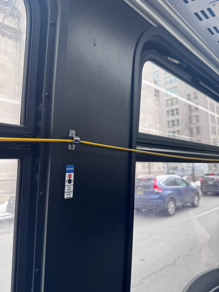 紐約公車復古下車鈴!