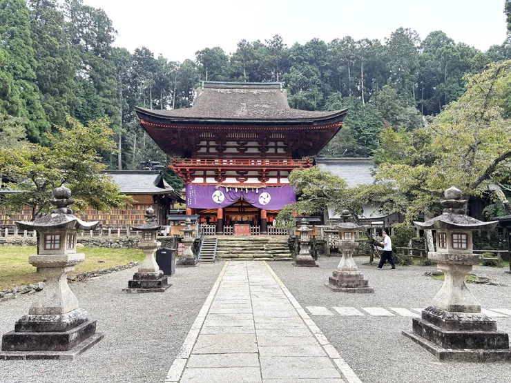 丹生都比売神社正殿(自行拍攝)
