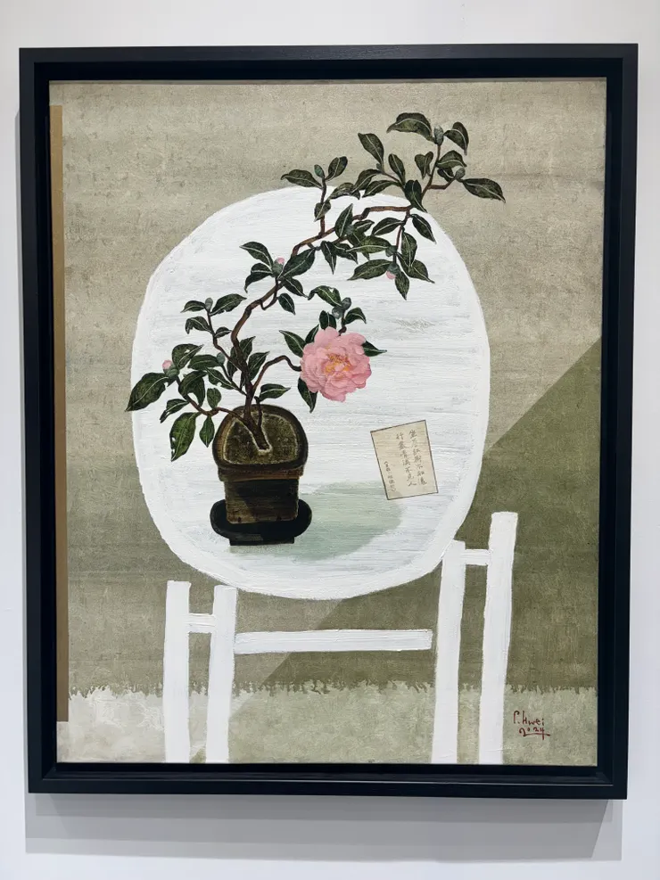 坐看紅樹不知遠,行盡青溪不見人。