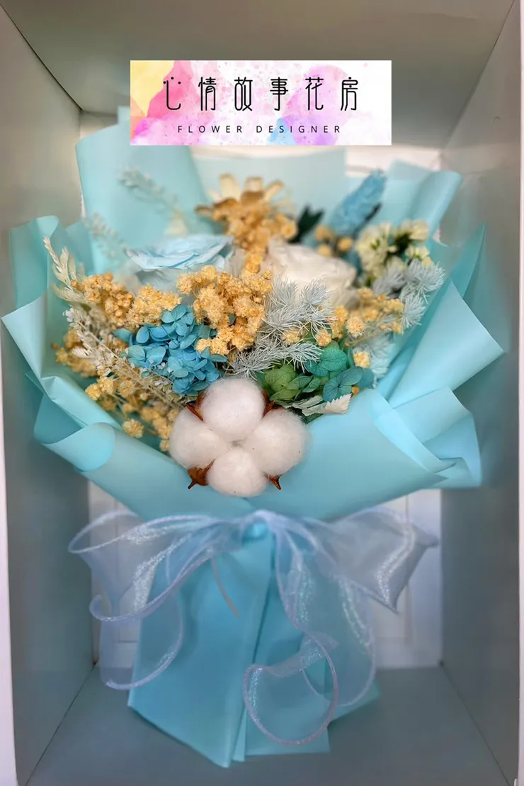心情故事花房 | 高品質乾燥花束送禮首選 | 生日、結婚紀念日、升遷祝賀等各種場合都適用 