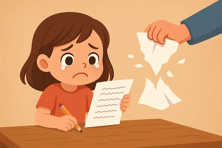 被撕掉的，不只是白紙，還有原本的慣用手