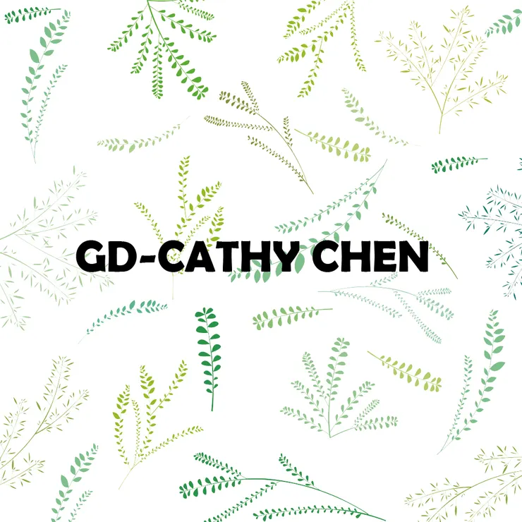 Green leaves packaging background image