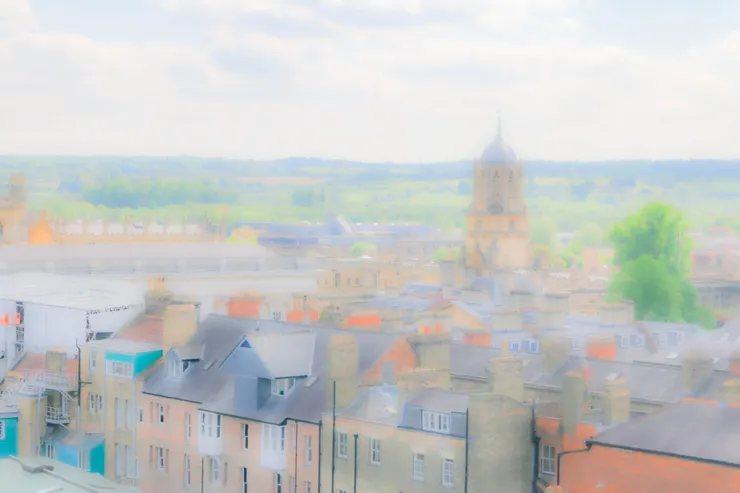 綜觀牛津市區一景