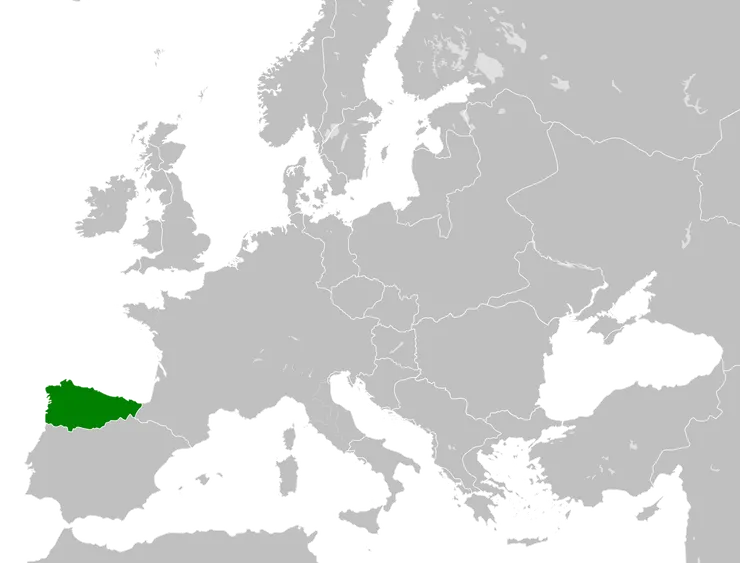 九世紀上半的阿斯圖里亞斯王國